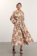 SERENA - Ethnic Patterned Maxi Skirt