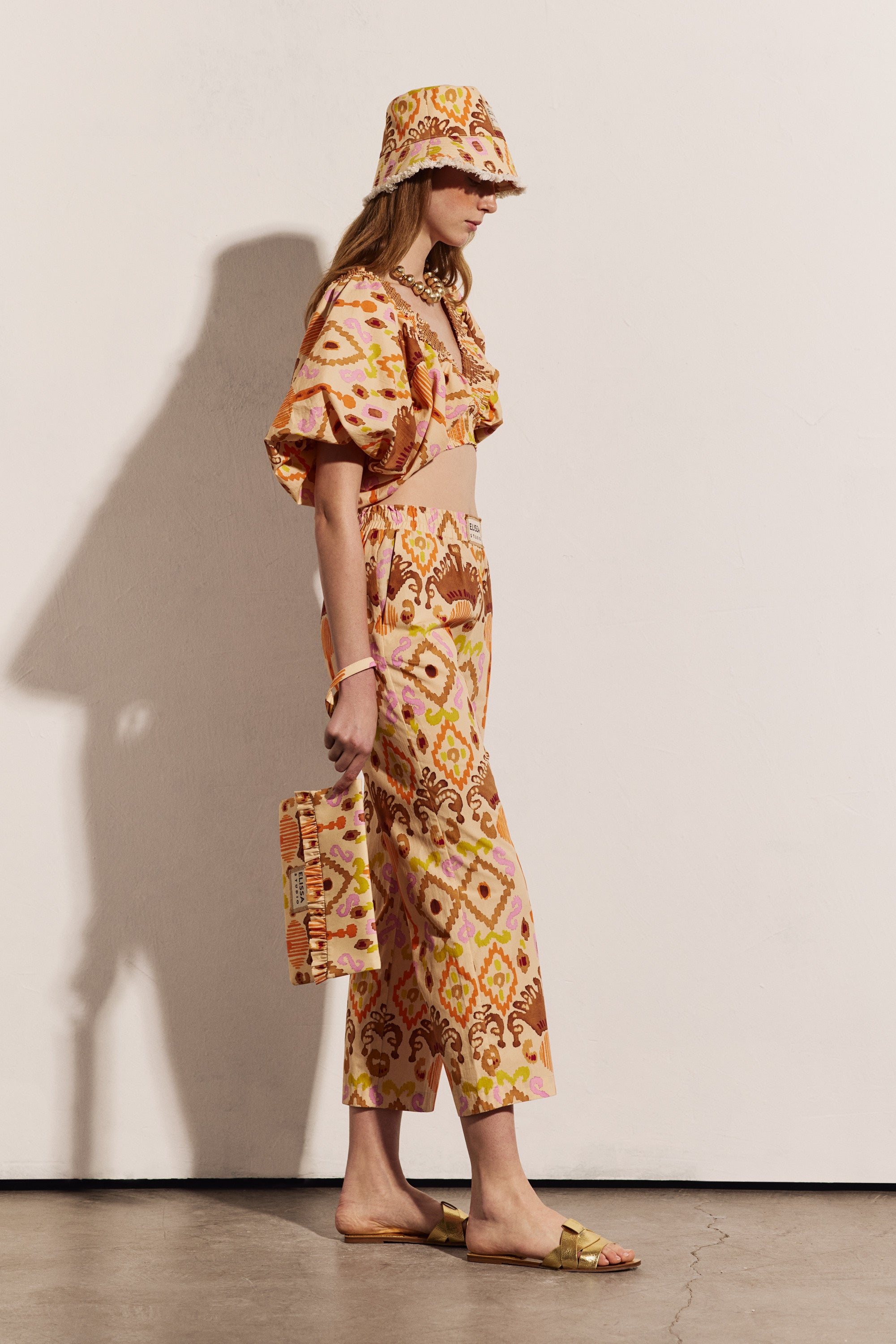SAVIO – Ethnic Patterned Trousers