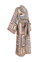 HAVANA - Patterned Linen Kimono
