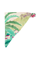 AZURE - Tropical Patterned Bandana