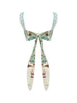 SOLEİL - Tropical Patterned Bustier