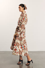 SERENA - Ethnic Patterned Maxi Skirt