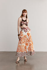 POSITANO - Patterned Maxi Skirt