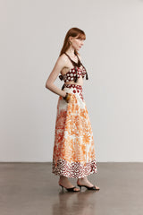 POSITANO - Patterned  Bustier
