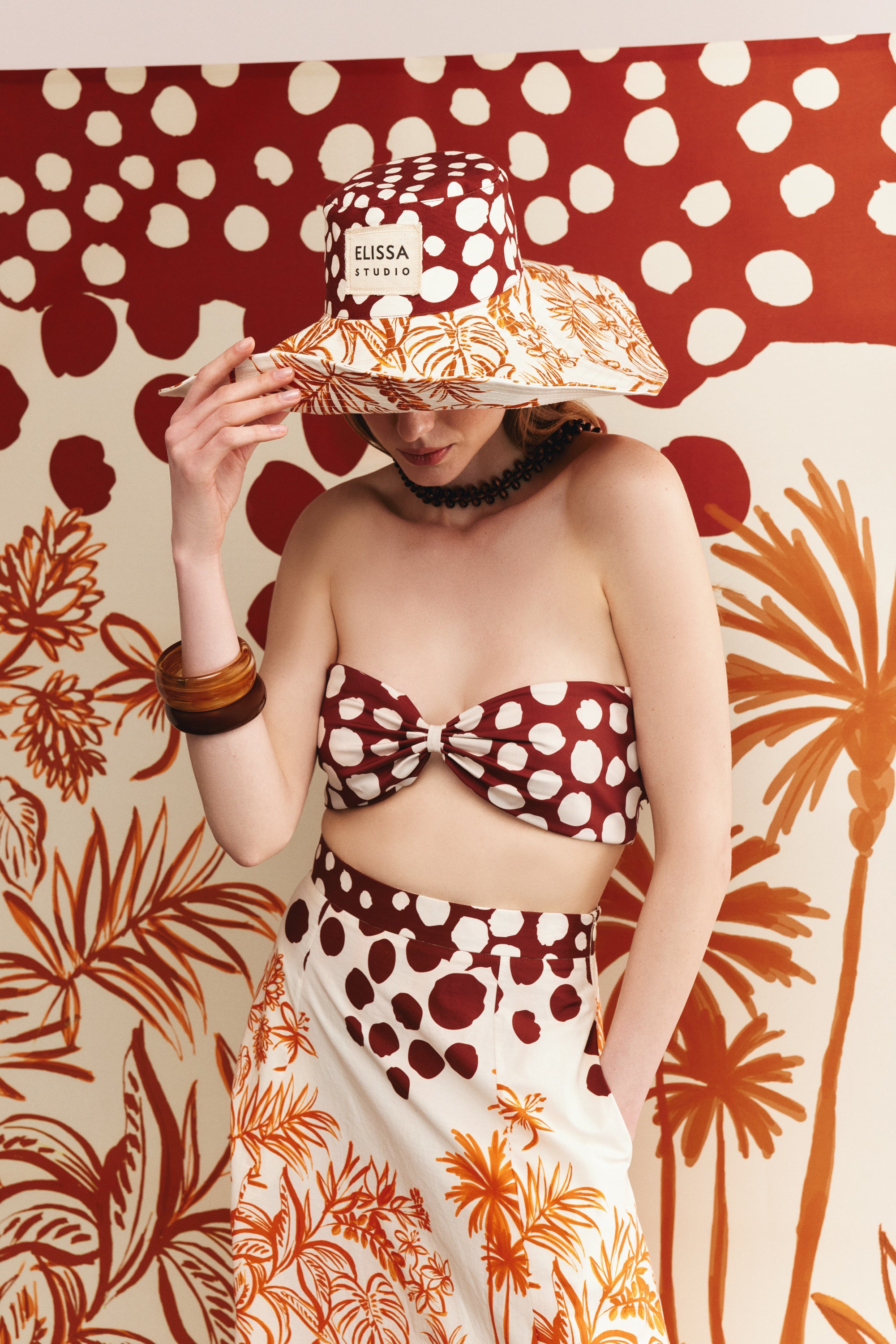 POSITANO - Printed Bucket Hat