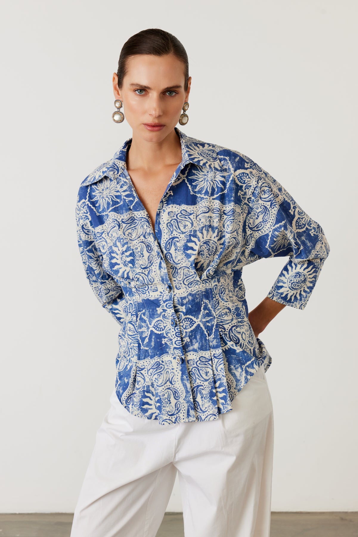 PEDRO – Ethnic Patterned Shirt