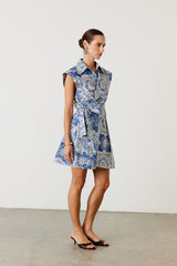 PEDRO – Ethnic Patterned Mini Dress