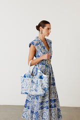 PEDRO – Ethnic Patterned Rope Handle Bag
