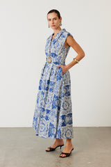 PEDRO – Ethnic Patterned Maxi Dress