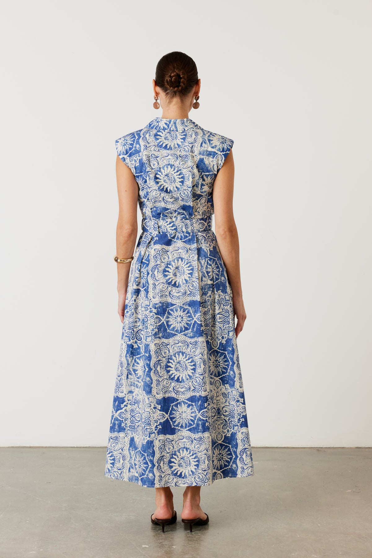 PEDRO – Ethnic Patterned Maxi Dress