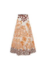 POSITANO - Patterned Maxi Skirt