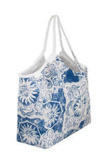 PEDRO – Ethnic Patterned Rope Handle Bag