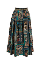 HAVANA - Patterned Maxi Skirt