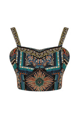 HAVANA - Patterned Bustier