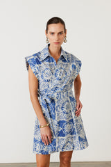 PEDRO – Ethnic Patterned Mini Dress